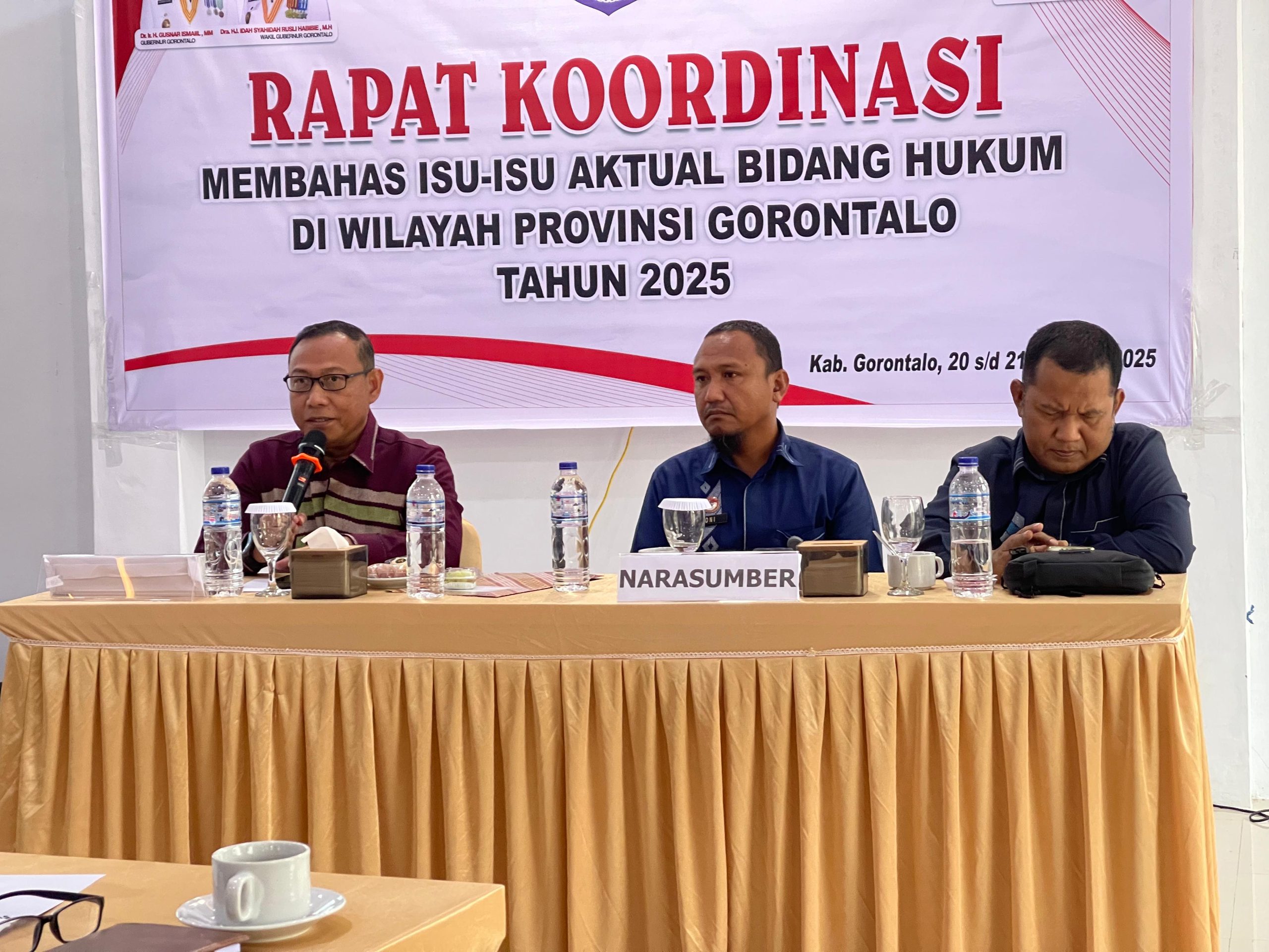 Kabupaten/Kota diberikan penguatan Penyelenggaraan JDIH dan Pembentukan Pos Bankum Desa/Kelurahan